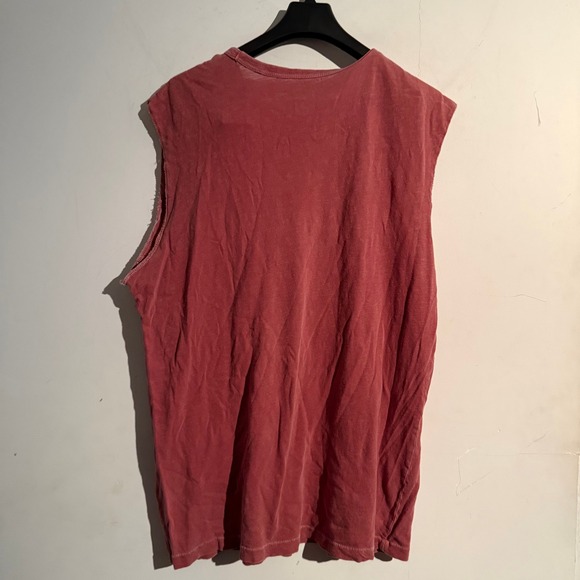 Lucky Brand Graphic Dont Feed The Hipster Mens Medium 100% Cotton Sleeveless - Picture 4 of 4